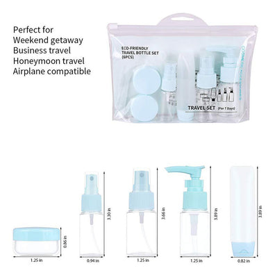 Thinka Travel Bottle Set 6pcs